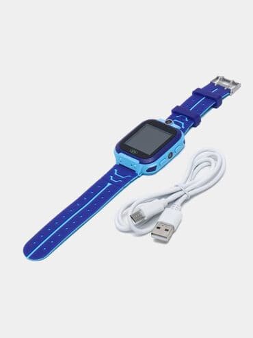 Yeni, Smart saat, Sim kart, rəng - Göy