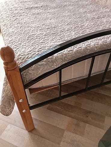 matras dosek: İşlənmiş, Təknəfərlik çarpayı, Bazasız, Matras ilə, Siyirməsiz, Azərbaycan — 6