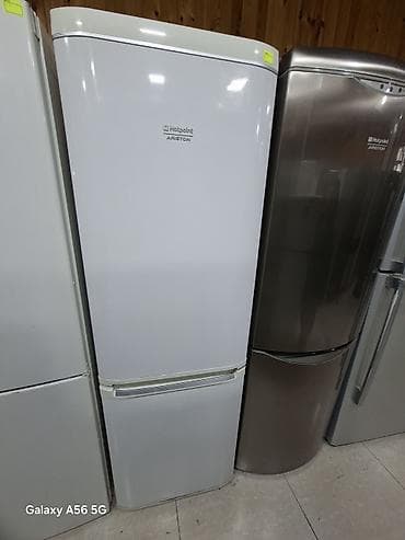 Бытовая техника: 2 двери Hotpoint Ariston Холодильник Продажа, цвет - Белый — 1