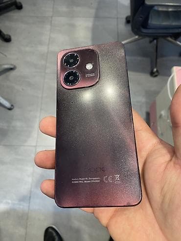 iphone 8 plus irsad: Oppo A3x, 128 GB, rəng - Bənövşəyi, Barmaq izi — 4