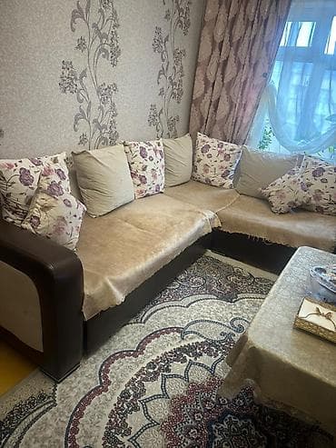 mavi divan: Künc divan, İşlənmiş, Açılan, Bazalı, Parça, Çatdırılma yoxdur — 3