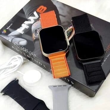 Smart saatlar: Hw8max ultra Apple watch ultra 49mm super copy HW8 ULTRA ▶️Digər — 1