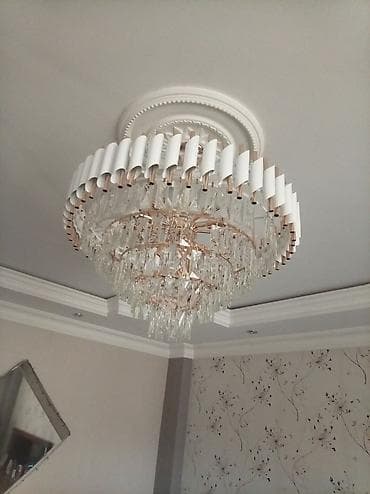 çılçıraqlar: Çılçıraq, 10 və daha çox lampa, Şüşə — 1