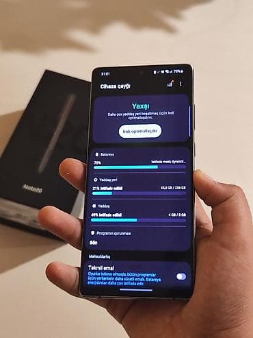 Elektronika: Samsung Galaxy Note 20, 256 GB, rəng - Qara, Zəmanət, Barmaq izi, Simsiz şarj — 5