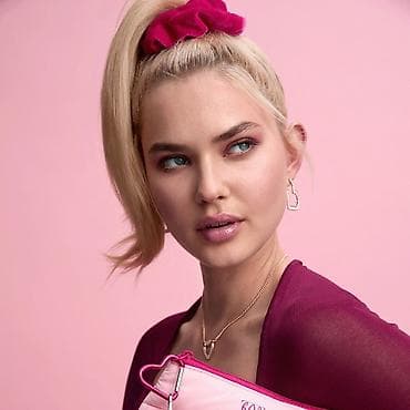 Cibli saç aksesuarı – iri, yumşaq “scrunchie” - Material: məxməri — 4