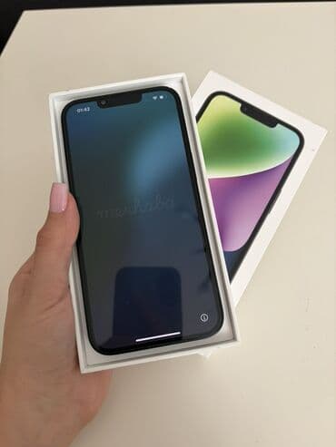 Apple iPhone: IPhone 14, 128 GB, Qara, Face ID — 1