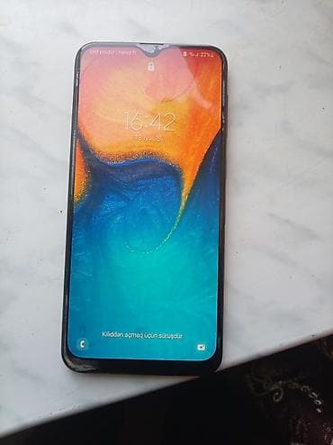 mikro qulaq: Samsung Galaxy A20, 32 GB, rəng - Mavi, İki sim kartlı — 1