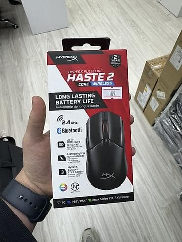 HyperX Pulsefire Haste 2 Core Wireless – oyun və iş üçün yüngül