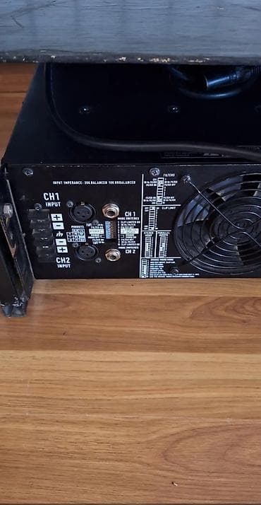 səs yazma: QSC RMX 5050 – peşəkar güc gücləndiricisi kanes akaneçnik 5Kvt — 5