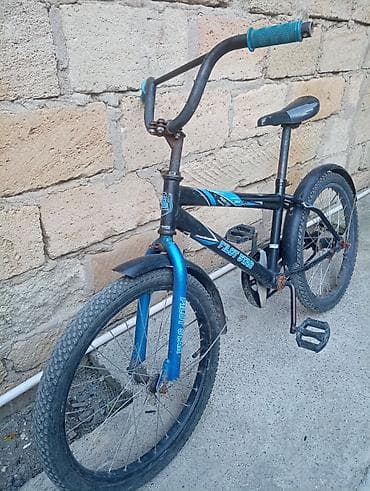 velo moto: Pilot Star BMX tipli uşaq/yeniyetmə velosipedi - Çərçivə: polad, qara — 2