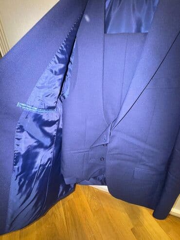 kisi pencekleri: Dwen brendinin kişi kostyum dəsti - Rəng: tünd göy (navy) - Komplekt — 2