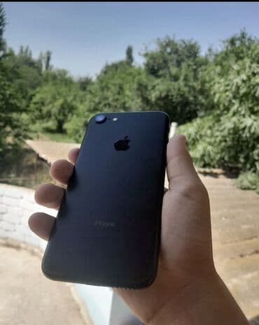 Boşqablar: IPhone 7, Qara, Barmaq izi — 4