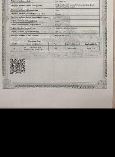 ev lokbatan: Tikinti, Mülkiyyətçi — 1