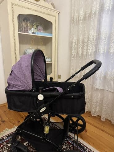 uşaq masni: Çıxarıla bilən beşikli araba, İşlənmiş, Yaş: 12-18 ay, Ünvandan götürmə — 1