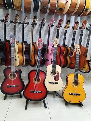 gitara çantası: Classic gitara, Ekvalayzerli Rast musiqi alətləri mağazası. Əhmədli — 1