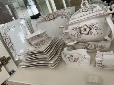 Digər dəstlər və servizlər: 6 nəfərlik yemək çay kofe dəstiyenidir hec vaxt istifadə olunmayıb — 3