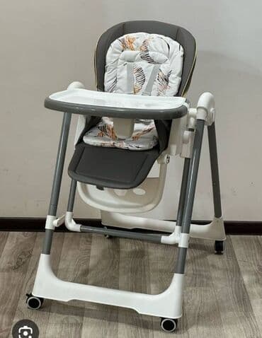 Uşaq yemək stulu - Rahat və geniş oturacaq: yumşaq yastıqlı, naxışlı lalafo.az -da Uşaq yemək stulu - Rahat və geniş oturacaq: yumşaq yastıqlı, naxışlı