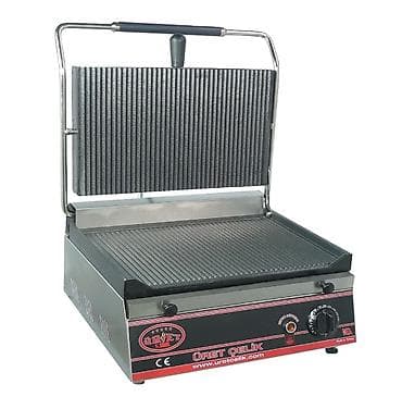 ÜRET ÇELİK Panini Kontakt Qril – peşəkar istifadə üçün Texniki