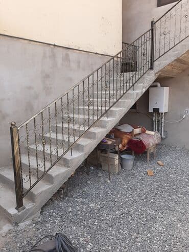 железные лестницы для дома: Лестничные перила — 5