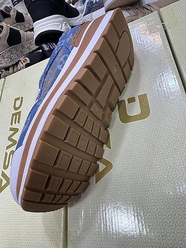 qadın oksfordları: Məhsul: Qadın krossovkası – denim üstlü, naxışlı model - Üst — 5