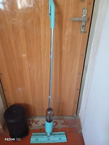 vedrə: Məhsul tərkibi: - Püskürdücülü mop: su/mağar məhlulu üçün şüşə qab — 4