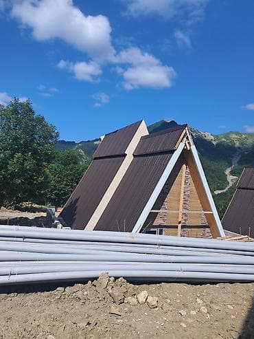 Sifarişlə əl işləri: Müasir profilli metal dam örtükləri: trapez və paket formalı — 2