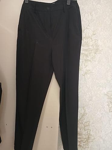 Digər kişi geyimləri: Klassik xanim salvari – qara rəng. koton - Kəsim: düz, azca daralan — 2