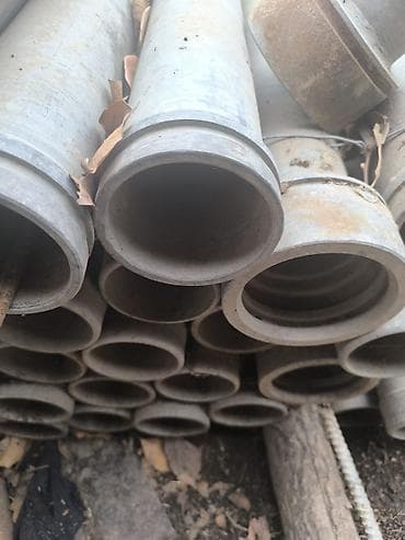 tikinti malları: Metal borular – müxtəlif diametrlərdə - Material: sinklənmiş metal - — 2