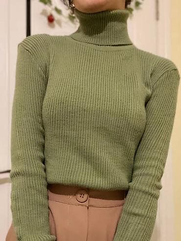 Məhsul: Qadın trikotaj boğazlı sviter 1 dəfə geyinilib.Əla haldadır - lalafo.az -da Məhsul: Qadın trikotaj boğazlı sviter 1 dəfə geyinilib.Əla haldadır -