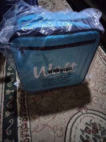 Kuryer çantaları: İzolyasiyalı termal çatdırılma çantası – mavi rəng - Qida və — 1