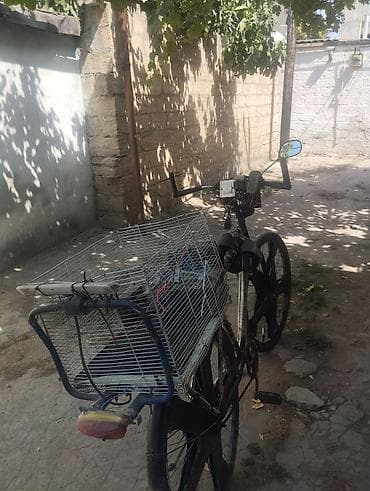 Şəhər velosipedləri: Özəlləşdirilmiş yük velosipedi – arxa daşıyıcı səbət və akkumulyator — 1