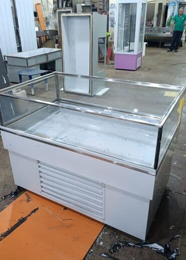 Vitrinli soyuducu stend - Məhsul tipi: açıq üstlü, şüşə vitrinə malik lalafo.az -da Vitrinli soyuducu stend - Məhsul tipi: açıq üstlü, şüşə vitrinə malik