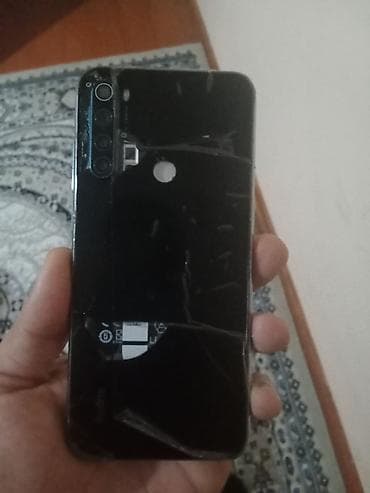 not 8 ekran: Xiaomi Redmi Note 8 - 6.3" damla-notch ekran, MIUI interfeysi - Arxa — 2