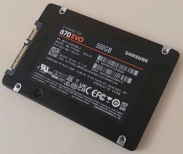Sərt disklər (HDD): Daxili SSD disk Samsung, 512 GB, 2.5", İşlənmiş — 2