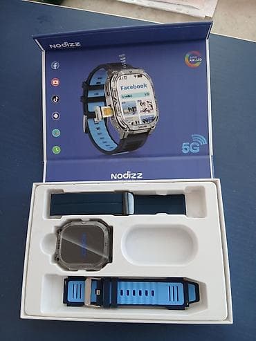 das sekilleri: Nodizz N65 ağıllı saat - Ekran: Super AMOLED, toxunuşa həssas, geniş — 1