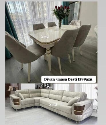 Yeni, Künc divan, Qonaq otağı üçün, Açılmayan