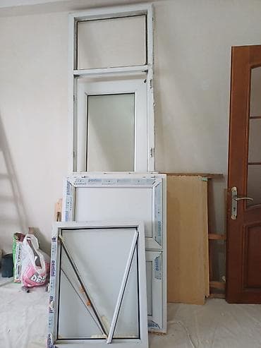 islenmis panel radiatorlar: İşlənmiş Plastik qapı Çərçivə ilə, Zəmanətsiz, Ünvandan götürmə — 1