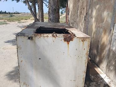 seyif: /su çəni - Material: qalın divarlı polad - Üst hissədə — 3