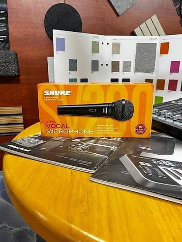 Yeni Simli Mikrofon Shure, Pulsuz çatdırılma, Ünvandan götürmə