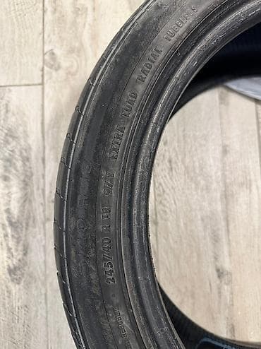 2 teker: İşlənmiş Şin Continental 245 / 40 / R 18 — 5
