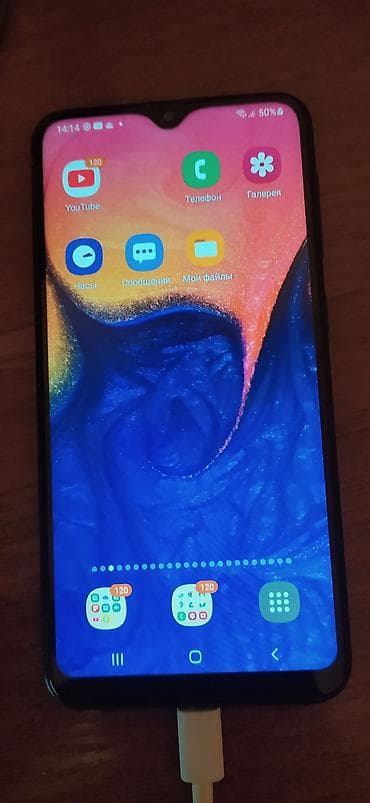 samsung tab e: Samsung Galaxy A10, 32 GB, rəng - Mavi, İki sim kartlı — 3