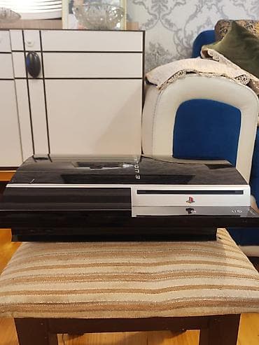 iphone 14 satis: PlayStation 3 “Fat” (orijinal korpus, qara, ön paneldə gümüş zolaq) — 1