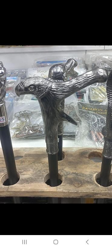 Yerimək üçün arabalar, çəliklər, əsalar, rollatorlar: Tematik dəstək əsaları – dekorativ qolbaqlı gəzinti çubuqları Məhsul — 4