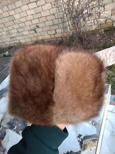 Baş geyimləri: Məhsul: Tük papaq (qış papağı) Təsvir: - Klassik üslublu, sıx və — 1