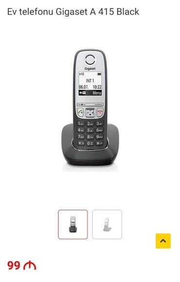 Устройства для борьбы с вредителями: Стационарный телефон Gigaset, Беспроводной — 5