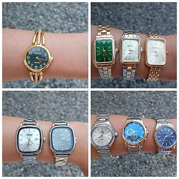 saat sekilleri: Qol saatları və zərgərlik aksesuarları kolleksiyası Məhsullar: - — 1