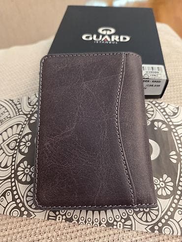 dəri cüzdan: Pulqabı, Təbii dəri, Yeni — 3