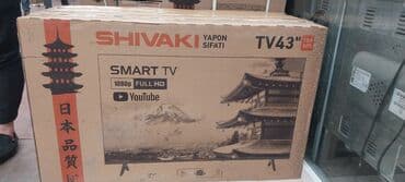 запчасти митсубиси паджеро 2: Yeni Televizor Shivaki LED ekran 43" FHD (1920x1080), Pulsuz çatdırılma, Rayonlara çatdırılma — 1