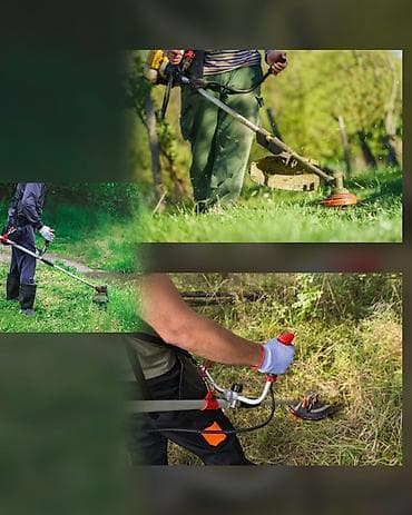 триммер для травы: Ot biçini lazım olsa buyursun. Benzinli ot biçən/çiləyən trimmer — 1