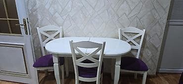 Qonaq otağı üçün, İşlənmiş, Oval masa